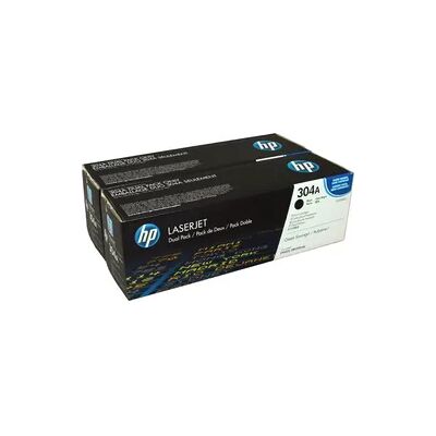 2 HP Toner CC530AD 304A Doppelpack schwarz 2 HP Toner CC530AD 304A Doppelpack schwarz