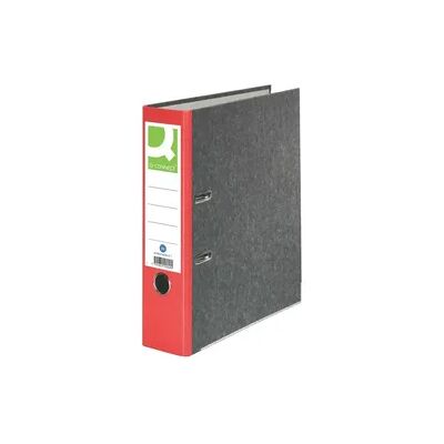 Q-Connect Wolkenmarmor-Ordner - A4, 80 mm, rot Q-Connect Wolkenmarmor-Ordner - A4, 80 mm, rot