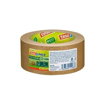 tesa® Verpackungsklebeband Paper Standard - 50 mm x 50 m, braun tesa® Verpackungsklebeband Paper Standard - 50 mm x 50 m, braun