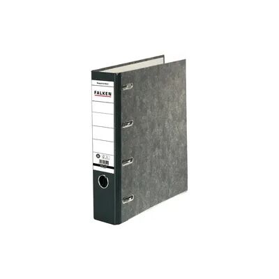 Falken Doppelordner - 2x A5 quer, 70 mm, Wolkenmarmor, schwarz Falken Doppelordner - 2x A5 quer, 70 mm, Wolkenmarmor, schwarz