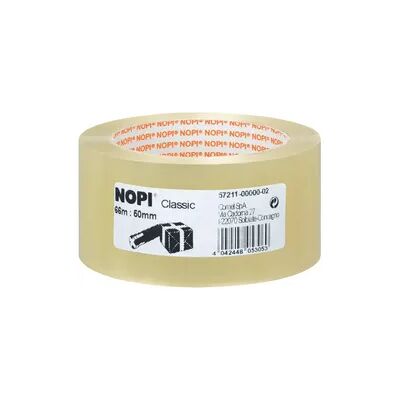 Nopi Verpackungsklebeband Classic, 50 mm x 66 m, transparent Nopi Verpackungsklebeband Classic, 50 mm x 66 m, transparent