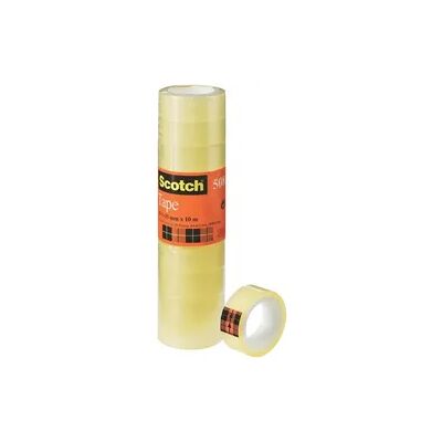 Scotch Klebeband Transparent 508, PP, 10 m x 15 mm, 10 Rollen Scotch Klebeband Transparent 508, PP, 10 m x 15 mm, 10 Rollen