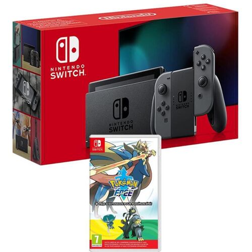 Nintendo Switch 32GB - Grau + Pokémon Sword