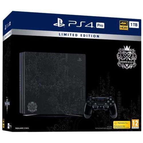 PlayStation 4 Pro 1000GB - Schwarz - Limited Edition SONY PS4 Pro Kingdom Hearts 3 + Kingdom Hearts 3