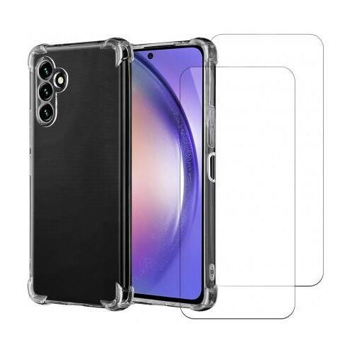 Hülle Galaxy A54 und 2 schutzfolien - TPU - Transparent