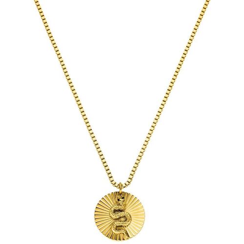 PURELEI Snake Coin Kette