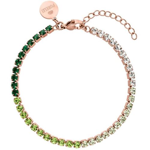 PURELEI Green Glow Armband, verstellbare Länge