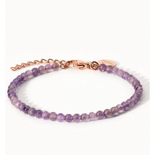 PURELEI Amethyst Armband, verstellbare Länge