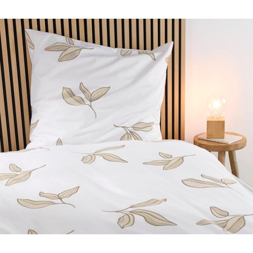 Tchibo - Renforcé-Bettwäsche - beige