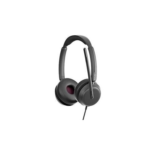 Headset EPOS IMPACT 860, binaural, kabelgebunden, USB-C auf USB-A, UC-optimiert, 3 Mikrofone, Transporttasche, schwarz