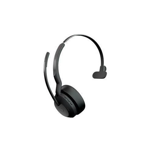 Headset Jabra Evolve2 55 link380c Mono, Reichweite bis 30 m, bis 10 h, MS-Teams optimiert, schwarz