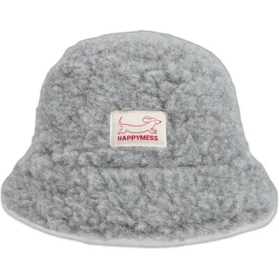 Merinowollmütze Kinder Happymess Gris 52 cm Mixte Merinowollmütze Kinder Happymess Gris 52 cm Mixte