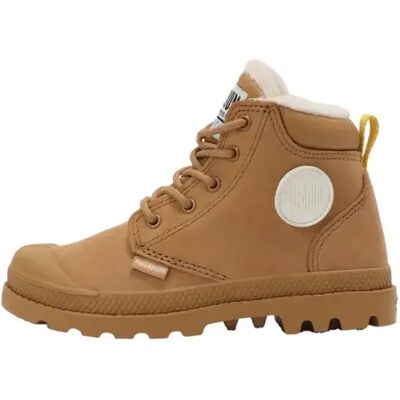 Bottines Baby Palladium Pampa HI Cuff WPs OZ Marron 24 Mixte Bottines Baby Palladium Pampa HI Cuff WPs OZ Marron 24 Mixte