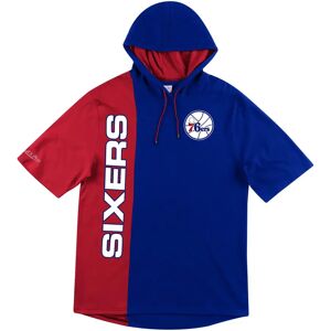 Mitchell & Ness Kurzarm-Kapuzenpulli Philadelphia 76ers split Bleu L Homme Mitchell & Ness Kurzarm-Kapuzenpulli Philadelphia 76ers split Bleu L Homme