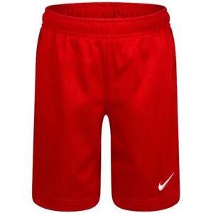 Nike 8U6650 Rote Kinder-Shorts - Lässig Sport Baumwolle Nike 8U6650 Rote Kinder-Shorts - Lässig Sport Baumwolle