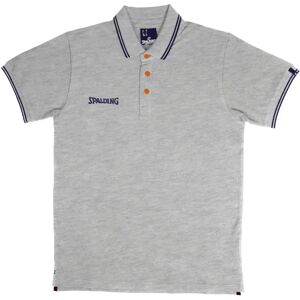 Polo-Shirt Spalding Essential Gris 3XL Mixte Polo-Shirt Spalding Essential Gris 3XL Mixte