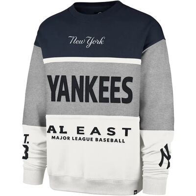 Pullover 47Brand MLB New York Yankees On Five Maximalist Gris L Mixte Pullover 47Brand MLB New York Yankees On Five Maximalist Gris L Mixte