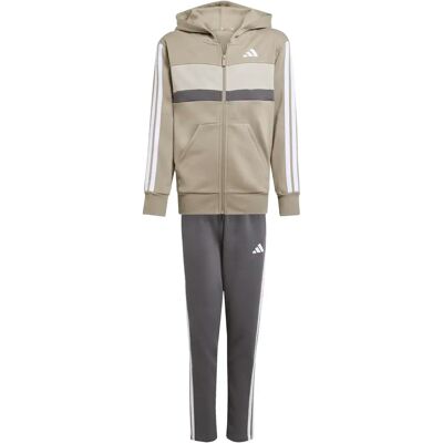 Trainingsanzug für Kinder adidas Seasonal Essentials Tiberio 3 stripes Vert 7/8 ans Mixte Trainingsanzug für Kinder adidas Seasonal Essentials Tiberio 3 stripes Vert 7/8 ans Mixte