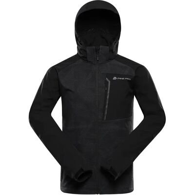 Regenjacke Alpine Pro Hoor Noir L Tall Homme Regenjacke Alpine Pro Hoor Noir L Tall Homme