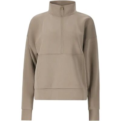 Damen Fleece-Halbzipper Athlecia Jillnana Beige 38 Femme Damen Fleece-Halbzipper Athlecia Jillnana Beige 38 Femme
