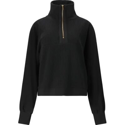 Pullover 1/2 Reißverschluss Damen Athlecia Reiley Noir 34 Femme Pullover 1/2 Reißverschluss Damen Athlecia Reiley Noir 34 Femme