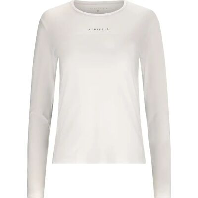 Langarmtrikot Damen Athlecia Lonny Blanc 44 Femme Langarmtrikot Damen Athlecia Lonny Blanc 44 Femme