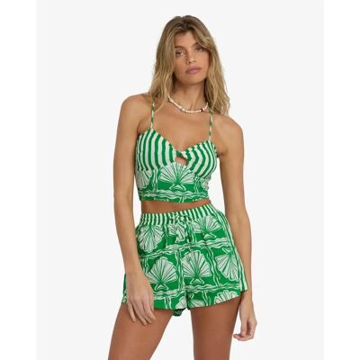 Shorts für Damen Billabong Sea Shell Vert M Femme Shorts für Damen Billabong Sea Shell Vert M Femme