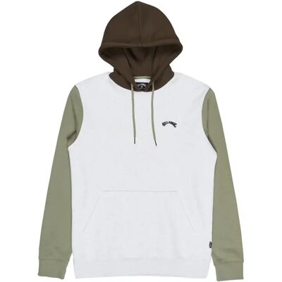 Hoodie Billabong Arch Block Po Blanc S Homme Hoodie Billabong Arch Block Po Blanc S Homme