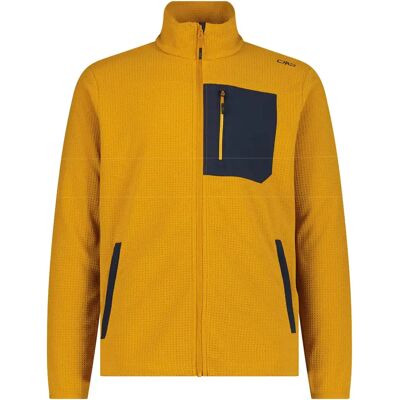 Arktische Jacquard-Fleecejacke CMP Jaune XL Homme Arktische Jacquard-Fleecejacke CMP Jaune XL Homme