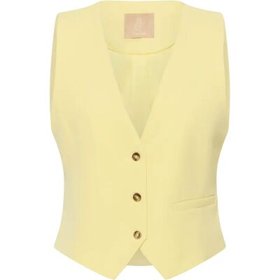 Weste CULTURE CUNalina Clara Jaune 36 Femme Weste CULTURE CUNalina Clara Jaune 36 Femme