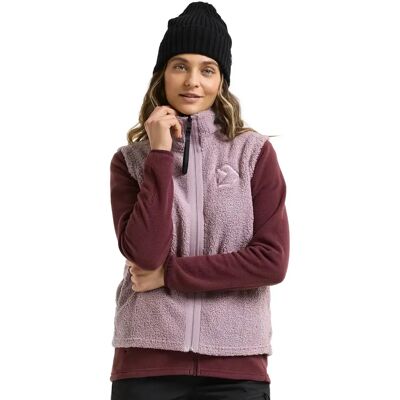 Ärmellose Zip-Fleecejacke für Frauen Didriksons Kiana Violet 40 Femme Ärmellose Zip-Fleecejacke für Frauen Didriksons Kiana Violet 40 Femme