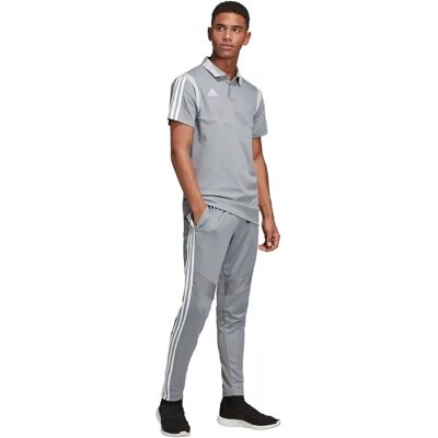 Polo adidas Tiro 19 Cotton Gris S Homme Polo adidas Tiro 19 Cotton Gris S Homme