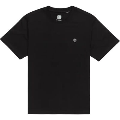 T-Shirt Element Icon Embroidery Noir XS Homme T-Shirt Element Icon Embroidery Noir XS Homme