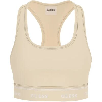 Damen-Sport-BH Guess Alba Beige M Femme Damen-Sport-BH Guess Alba Beige M Femme