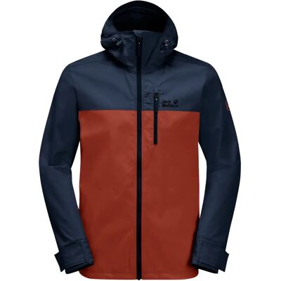 Wasserdichte Jacke Jack Wolfskin Desert Wind Rouge M Homme Wasserdichte Jacke Jack Wolfskin Desert Wind Rouge M Homme