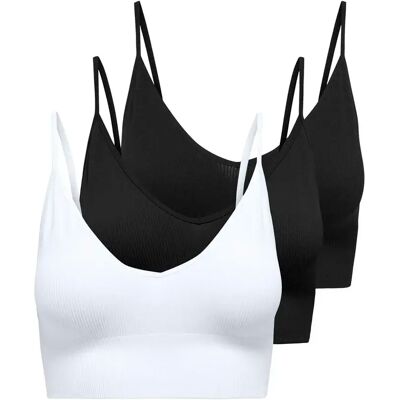Damen-BH Only Vicky (x3) Noir XS/S Femme Damen-BH Only Vicky (x3) Noir XS/S Femme