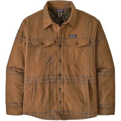 Isolierte Flanellhemden Patagonia Fjord Marron 2XL Homme Isolierte Flanellhemden Patagonia Fjord Marron 2XL Homme