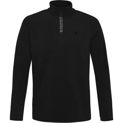 Fleece 1/4 Reißverschluss Protest Reperfecto Noir S Homme Fleece 1/4 Reißverschluss Protest Reperfecto Noir S Homme