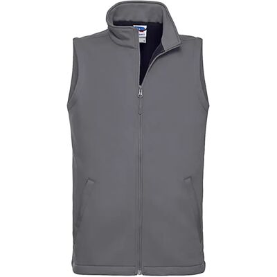 Softshell-Weste Russell Athletic Smart Gris XL Homme Softshell-Weste Russell Athletic Smart Gris XL Homme