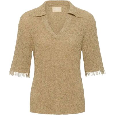 Poloshirt für Damen Soaked in Luxury SLDuena Jaune S Femme Poloshirt für Damen Soaked in Luxury SLDuena Jaune S Femme