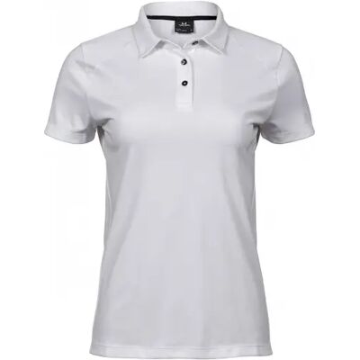 Tee Jays Weiß Modell TJ7201 Luxus Sport Polo Tee Jays Weiß Modell TJ7201 Luxus Sport Polo