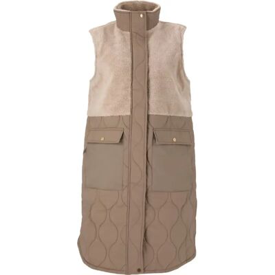 Weste Weather Report Hollie Long Vert 44 Femme Weste Weather Report Hollie Long Vert 44 Femme