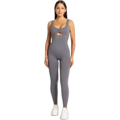 Jumpsuit Damen Gym Glamour Flame Gris S Femme Jumpsuit Damen Gym Glamour Flame Gris S Femme