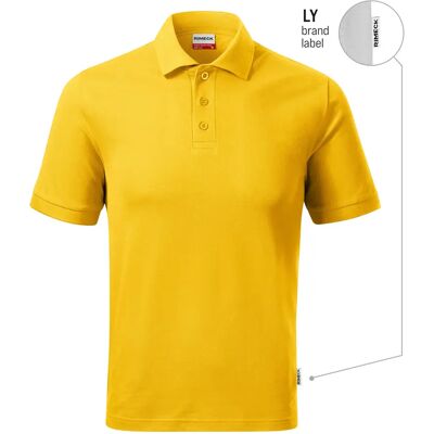 Polo Rimeck Resist Heavy R20 Jaune 3XL Homme Polo Rimeck Resist Heavy R20 Jaune 3XL Homme