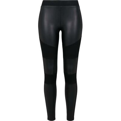 Urban Classics Leggings Frau Urban Classic Kunstleder GT Schwarz 3XL Femme Urban Classics Leggings Frau Urban Classic Kunstleder GT Schwarz 3XL Femme