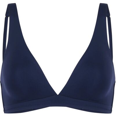 Damen Triangel-Bikinioberteil ohne Bügel Huit So Chic Bleu 90B Femme Damen Triangel-Bikinioberteil ohne Bügel Huit So Chic Bleu 90B Femme