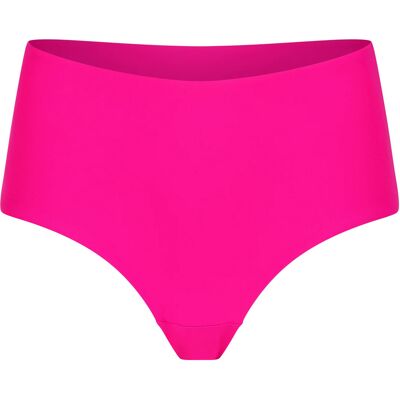 Damen-Bikinihose mit hoher Taille Huit So Chic Rose L Femme Damen-Bikinihose mit hoher Taille Huit So Chic Rose L Femme