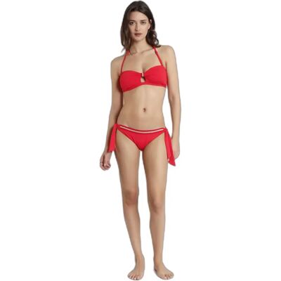 Bikini Bandeau Damen Admas Sport Luxe Rouge 46 Femme Bikini Bandeau Damen Admas Sport Luxe Rouge 46 Femme