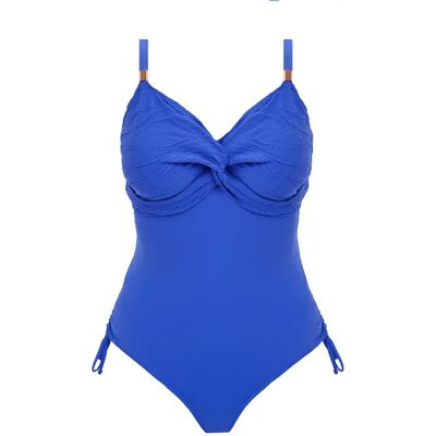 Badeanzug, twist, Damen Fantasie Beach Waves Ultramarine Bleu 95E Femme Badeanzug, twist, Damen Fantasie Beach Waves Ultramarine Bleu 95E Femme