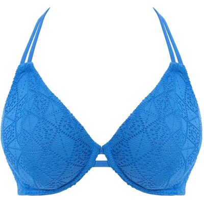 Neckholder-Bikinioberteil Bügel Damen Freya Nomad Nights Bleu 85H Femme Neckholder-Bikinioberteil Bügel Damen Freya Nomad Nights Bleu 85H Femme